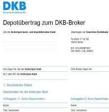 Dkb Depotubertrag Was Sollte Man Beim Depotwechsel Beachten
