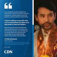 READ: Filipino journalist Atom Araullo, in his speech at the 86th Comm...