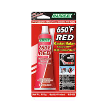 hardex rs 650 650 f red rtv silicon gasket maker