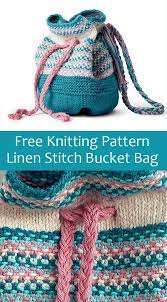 Drawstring bucket bag and purses for women,soft pu leather shoulder bag and hobo handbags with 2 detachable straps. Free Knitting Pattern For Woven Look Bucket Bag Knitting Bag Pattern Knitted Bags Free Knitting