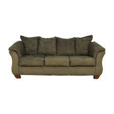 Shop large sofas & couches from ashley furniture homestore. 84 Off Ashley Furniture Ashley Furniture Forest Green Three Cushion Couch Sofas
