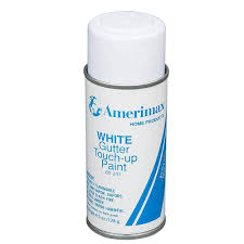 Before doing anything, you need to make a decision about the potential removal of your gutter system. Amerimax Home Products 4 5 Oz White Touch Up Spray Paint 85241 The Home Depot