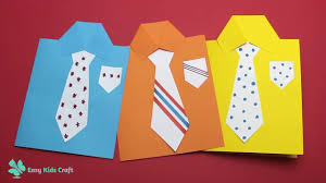 A custom father's day ecard is perfect to let dad know how much he is loved. Shirt And Tie Card Fathers Day Card Idea Youtube