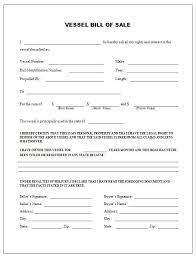 Printable Sample Boat Bill Of Sale Form Bill Of Sale Template Good Essay Free Basic Templates
