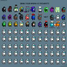Impostor among us vs crewmate. Pixilart Draw Among Us Character By Gracefox06