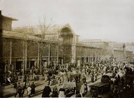 Marche Des Halles Pavillon De Baltard Vers 1900 Anonyme Le Ventre De Paris Vieux Paris Paris