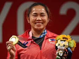 But hidilyn diaz, a weight lifter at her fourth olympics, finally. Lpybudv Ioxxnm