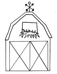 Barn coloring pages horse in the barn free printable. Barn Outline Barns Coloring Pages Jpg Clipartix