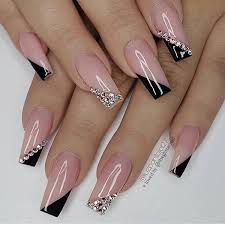 L O O K O U T F I T On Instagram Slay Or Nay Doubletap Sacramentonails Fol Tapered Square Nails Pretty Nail Art Designs Pretty Acrylic Nails