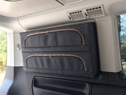 Poches Pour Fenetre Arriere Pocket Rear Window Astuces Rangement Camping Utilitaire Amenage Amenager Voiture Dormir