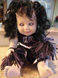 I Might Have Been Friends With The Cheerleaders In School If They Were Like This Lol Now That I Look Back Halloween Props Halloween Inspiration Creepy Dolls
