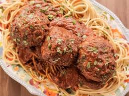 Monster Meatballs Recipe Food Network Recipes Meatball Recipes Meatballs