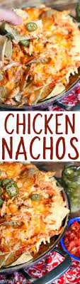 Whole Family Loved Chicken Nachos Nachos Chicken Easydinner Chickennachos Recipes Easy Appetizer Recipes Mexican Food Recipes