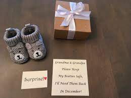 Pregnancy Announcement Grandparents Pregnancy Announcement Etsy