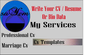 Biodata is a short term for biographical data and is used in the indian subcontinent mostly. Write And Edit Curriculum Vitae Resume Bio Data By Sayem12329 Fiverr
