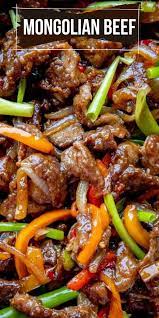 Mongolian Beef Beef Recipes Beef Dinner Recipes