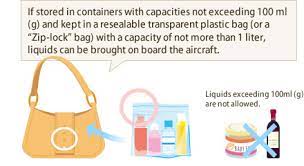 You need to put all items in a single, transparent. Restriction On Carry On Liquids For International Flights Narita International Airport Official Website