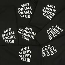 Big Custom T Shirt Order Of The Anti Social Social Club Inspired Logo Completely Customizable Antisocials Custom Tshirts Anti Social Social Club Anti Social