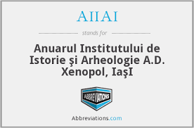 Anuarul institutului de istorie si arheologie a. Aiiai Anuarul Institutului De Istorie Si Arheologie A D Xenopol Iasi