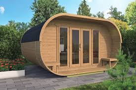 Warum wird diese seite angezeigt? Gartenhaus Ovaloffice 400x400cm Campinghutte Thermowood