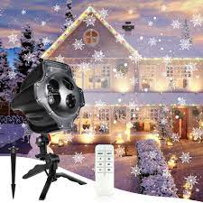 Große auswahl an snowfall lights. Kithouse Christmas Projector Lights Outdoor Indoor Snowfall Lights Led Projector Lights Outdoor Christmas Light Projector Snowflake Lights Xmas Lights Led Landscape Lights Buy Online In Greenland At Greenland Desertcart Com Productid 161291041