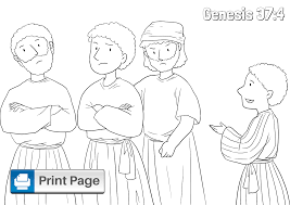 Even though he never speaks in the bible, saint joseph was a man of action. Joseph And His Brothers Coloring Pages For Kids Connectus