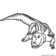 It's super easy to make and it looks kind of awesome! Cute Crocodile Clipart Black And White Crocodile