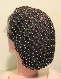 Beaded Hair Snood To Order Thread Color And Bead Color Decided By You Hair Snood Hair Beads Snood