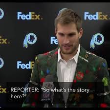 Ross kirk patrick cedric paddy dingle 1 (also kirk ) is a fictional character from the british soap opera emmerdale , played by dominic brunt. Nfl Kirk Cousins Wife Packed Him This Amazing Christmas