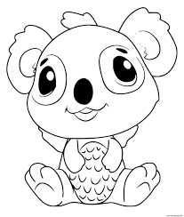 Keep the egg warm, pat it and don't shake it too hard! Hatchimals Koalabee Coloring Pages Printable