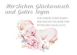 Gluckwunsche Zur Geburt Á Schone Spruche Ideen