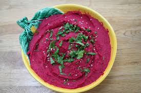 Creme De Betterave Aux Fines Herbes Recette Recette De Houmous Recette Creme De Betterave