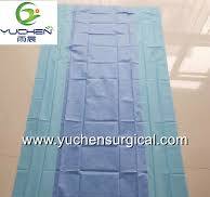 Disposable Surgical Reinforced Back Table Cover Made by PE Film Laminated  Spp/SMS