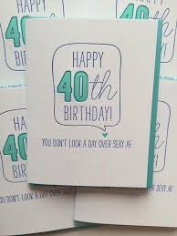 40th birthday quotes packed with humor and wit. 40th Birthday Card Funny Card For 40th Birthday 40th Etsy 40th Birthday Cards Funny Birthday Cards 40th Birthday