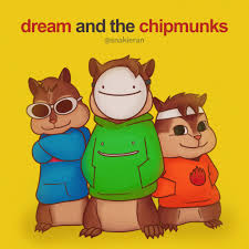 the dream team, but as alvin and the chipmunks 🐿 : rDreamWasTaken