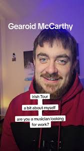 Irish Folk Singer Gearoid McCarthy: A Musical Journey