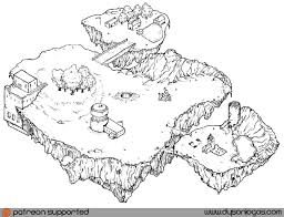 Mirelyn S Skyrealm Isometric Overview Dyson Logos On Patreon Isometric Map Fantasy Map Isometric
