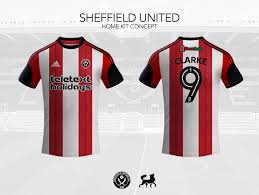 You will be charged in sterling when you place an order. Sheffield United Home Shirt Futwolf