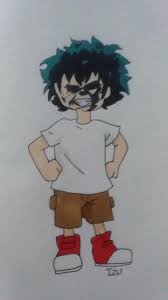 I Drew This Cursed Image of Kid Deku with All Mights face :  r/BokuNoHeroAcademia