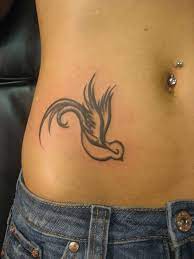 The lower back is a wide place that suits wearing adorable lower back tattoos. Simple But Cute Birdie Waist Tattoos Dove Tattoo Design Tattoos