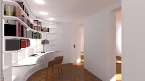 Integration D Un Bureau Bibliotheque Dans Un Espace Difficile A Amenager Maison France 5 Maison Amenagement Interieur