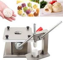 Amazon.com: Lfhelper Baozi Maker Bun Making Machine Semi Automatic Baozi  Making Mold Stainless Steel Steamed Stuffed Cooking Tool Sets for Home and  ...