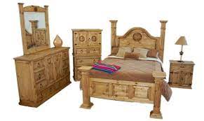 Western Bedroom Furniture Big Sky Bedroom Set Rustic King Queen Western Real Solid Wood Lodge Rustic Bedroom Sets Bedroom Furniture Furniture