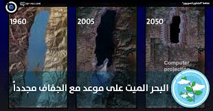 الباحثون السوريون البحر الميت على موعد مع الجفاف مجدد ا