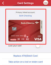 Trust® credit card or your existing important information brochure for your bank of america or u.s. How To Lock And Unlock Your Bank Of America Charge Card Via The Bank Of America Mobile App