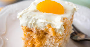 Maybe you would like to learn more about one of these? Orange Jello Poke Cake Easy Dessert Flour On My Fingers