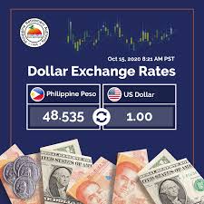 Last 5 years index performance and chart outlook for usd / php. Philippine Retirement Authority Pra October 14 2020 Philippine Peso Us Dollar Rate Stands At Php 48 535 Facebook