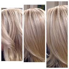 Blonde Blended Babylights Highlights Using Two Different Levels Of Developer For Lift And Platinum Glaze Using L Anza He Beige Hair Hair Inspiration Color Hair