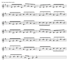 Let it go frozen with free sheet music youtube. Let It Go Tin Whistle Letter Notes From Frozen Irish Folk Songs