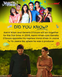 For the first time ever, Aamir Khan and Genelia D'Souza share the screen —  years after he launched her in Jaane Tu Ya Jaane Na as a producer! .  #SitaareZameenPar releases on